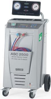 08 SERVIS KLIMATIZÁCIÍ WAECO ASC 2500 Low Emission 8885200095 WAECO ASC 5000 RPA 8885200102 Na každej výmene chladiva zachránite 100 g!
