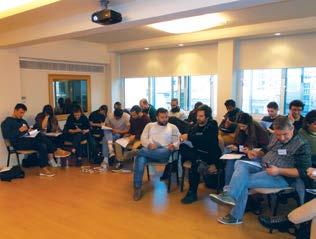 Αυτό το εξάμηνο ήταν πλούσιο για μας σε συνεργασίες με φορείς που παρέχουν υπηρεσίες σε ασυνόδευτους πρόσφυγες που φιλοξενούνται στη χώρα μας, παρέχοντας εκπαίδευση και εποπτεία στους επαγγελματίες