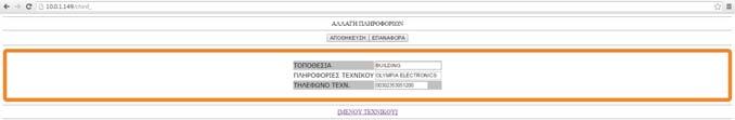 Επαναλαµβάνοντας τη διαδικασία προγραµµατίζουµε όλες τις ζώνες. Επιλέγοντας ΜΕΝΟΥ ΤΕΧΝΙΚΟΥ επιστρέφουµε στην οθόνη του µενού τεχνικού. 5.7.
