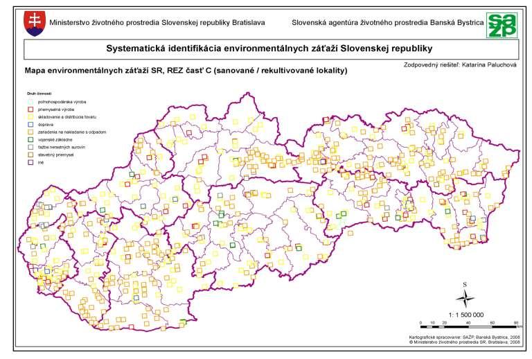 Rozloţenie sanovaných a