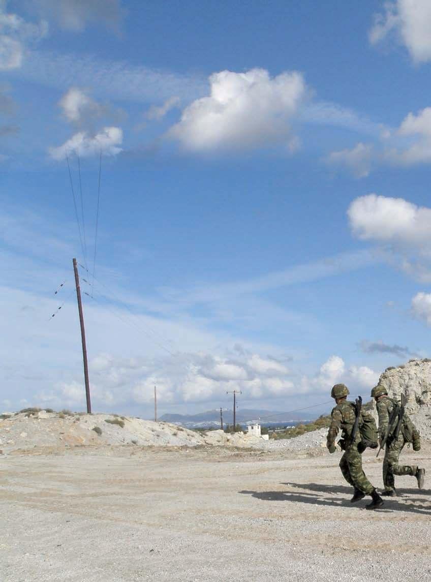 ΠΑΡΟΥΣΙΑΣΗ Έμβλημα Σχηματισμού Το έμβλημα της 80 ΑΔΤΕ περιλαμβάνει τη νήσο Κω, επί της οποίας συμβολικά απεικονίζεται θυρεός και τυφέκιο με δόρυ χιαστί.