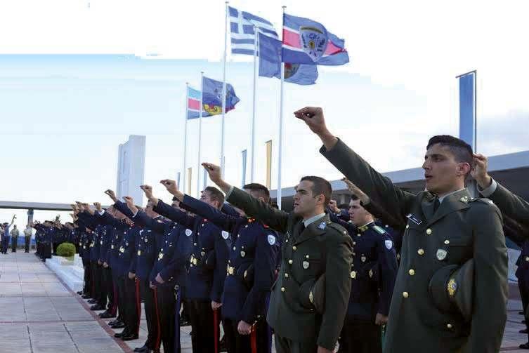 Τελετή Ορκωμοσίας Ανθυπολοχαγών Τάξης 2015 Τη Δευτέρα 22 Ιουνίου 2015,
