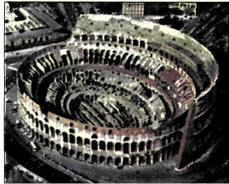 Το Κολοσσαίο αμφιθέατρο στη Ρώμη (περ.