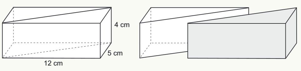 Dĺžka podstavy kvádra a je 3 cm. Veľkosť telesovej uhlopriečky u t je 13 cm, veľkosť uhlopriečky v podstave kvádra u 1 je 5 cm. Aký je objem tohto kvádra? A 144 B 152,4 C 195 D 231,4 10.