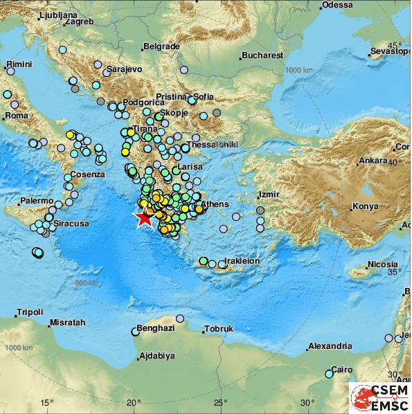 ΣΥΝΤΟΜΗ ΠΑΡΟΥΣΙΑΣΗ ΤΩΝ ΣΗΜΑΝΤΙΚΟΤΕΡΩΝ ΚΑΤΑΓΡΑΦΩΝ ΤΟΥ ΔΙΚΤΥΟΥ ΕΠΙΤΑΧΥΝΣΙΟΓΡΑΦΩΝ ΤΗΣ ΜΟΝΑΔΑΣ ΙΤΣΑΚ ΤΟΥ ΟΑΣΠ ΤΟΝ ΣΕΙΣΜΟ ΜW6.8 ΤΗΣ 26/10/2018 NΔ ΤΗΣ ΖΑΚΥΝΘΟΥ 1.