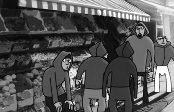 Thessaloniki IFF-2014 / Kids films Skyggedyret [Το ζώο της σκιάς / The Shadow Animal] 265 Σκηνοθεσία-Σενάριο/Direction-Screenplay: Dorte Bengtson Animation: Asta Sigurdardóttir, Rune Ryberg, Luca