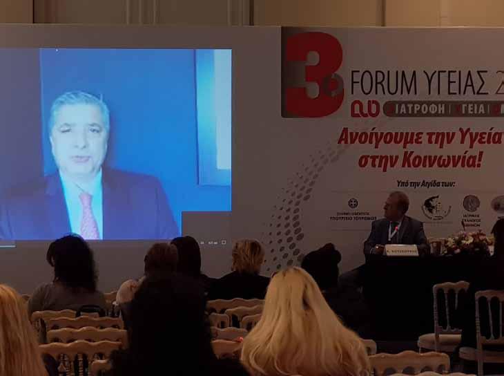 ΕΝΗΜΕΡΩΣΗ To σημαντικό ρόλο των Ελλήνων της διασποράς, στην προώθηση του Τουρισμού Υγείας της χώρας μας, τόνισε ο πρόεδρος του ΙΣΑ Γ.