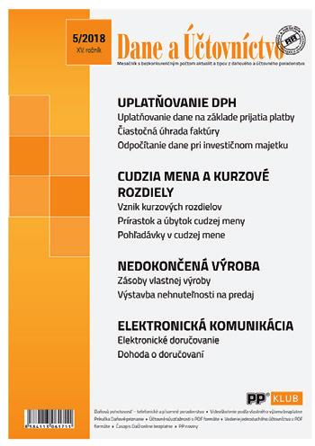 Oblasť > Dane a účtovníctvo, príklady z praxe Periodicita > Mesačník Dane a Účtovníctvo 1/1 1/1 2/3 1/3 Obálka 210 x 297 mm 177 x 245 mm 113,25 x 245 mm 56 x 245 mm Cenník inzercie: Dane a
