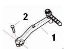 49x-F20 KICK STARTER agmodel Part Schematic SKU Part Qty NOTES 49X 1