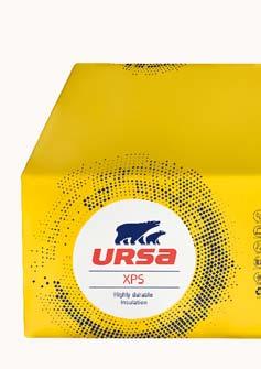 17 Extrudovaný polystyrén URSA XPS kombinuje veľmi dobré tepelno-izolačné