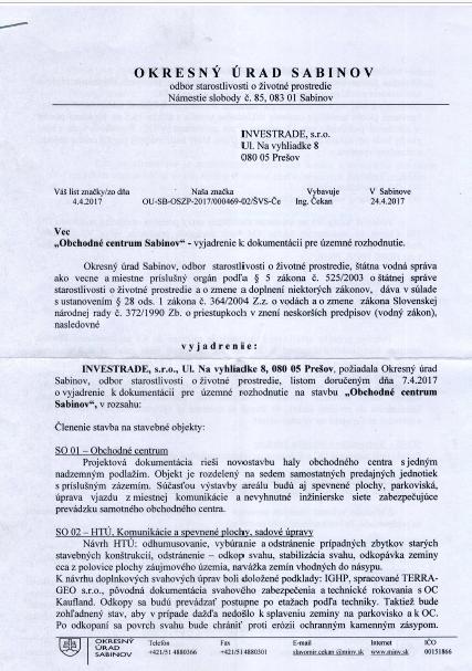 - Okresný úrad