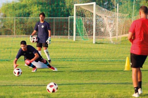 ΑΚΑΔΗΜΙΑ OMONOIA Πρόγραμμα Αγώνα, Τεύχος 22 Η εξειδικευµένη προπόνηση της οµάδας τερµατοφυλάκων Τη φιλοσοφία της δουλειάς που γίνεται με τους τερματοφύλακες στην Ακαδημία Ποδοσφαίρου, εξήγησε ο