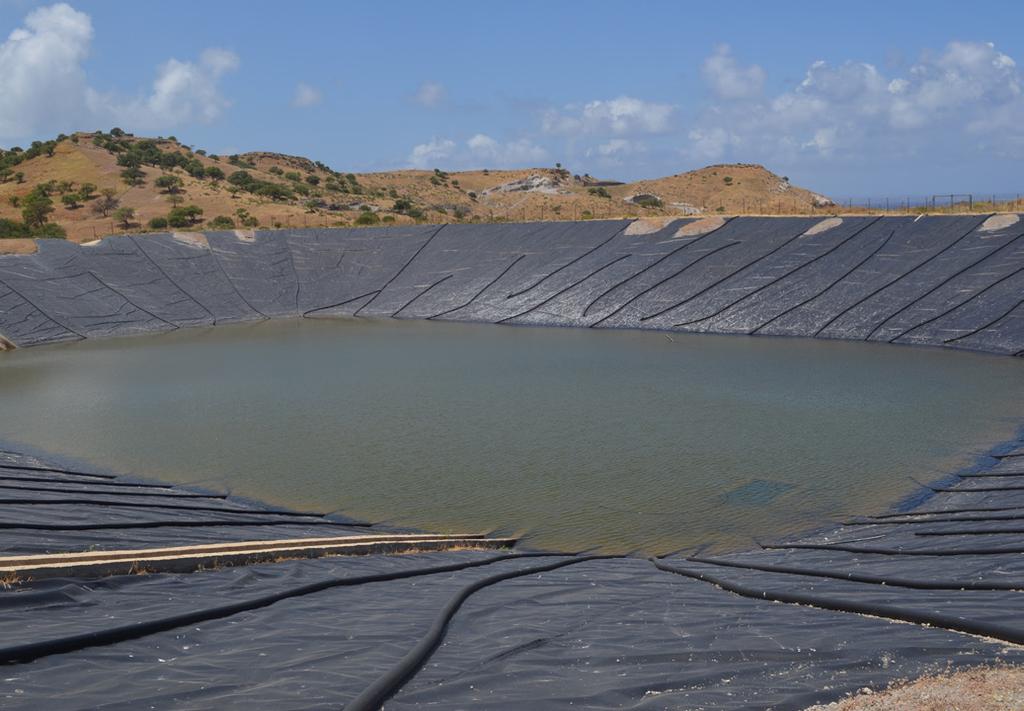 A2.5 Λιμνοδεξαμενές Οι λιμνοδεξαμενές είναι είδη ταμιευτήρων που συγκεντρώνουν το βρόχινο νερό και την επιφανειακή απορροή ομβρίων