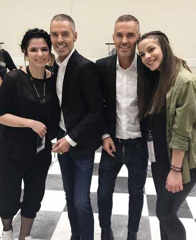 O JEAN PAUL GAULTIER & ΟΙ DSQUARED 2 @ΑΚΜΗ JEAN PAUL GAULTIER x AKMH Επιλεγμένο make-up team του ΙΕΚ ΑΚΜΗ, με την καθοδήγηση της καθηγήτριάς