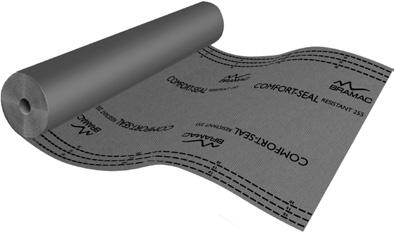 Bramac Comfort-Seal Resistant 255 difúzna fólia vodotesná aj pri prepichnutí klincom Unikátne riešenie poistnej fólie, vodotesnej aj pri prepichnutí klincom, bez potreby ďalších nákladov a opatrení