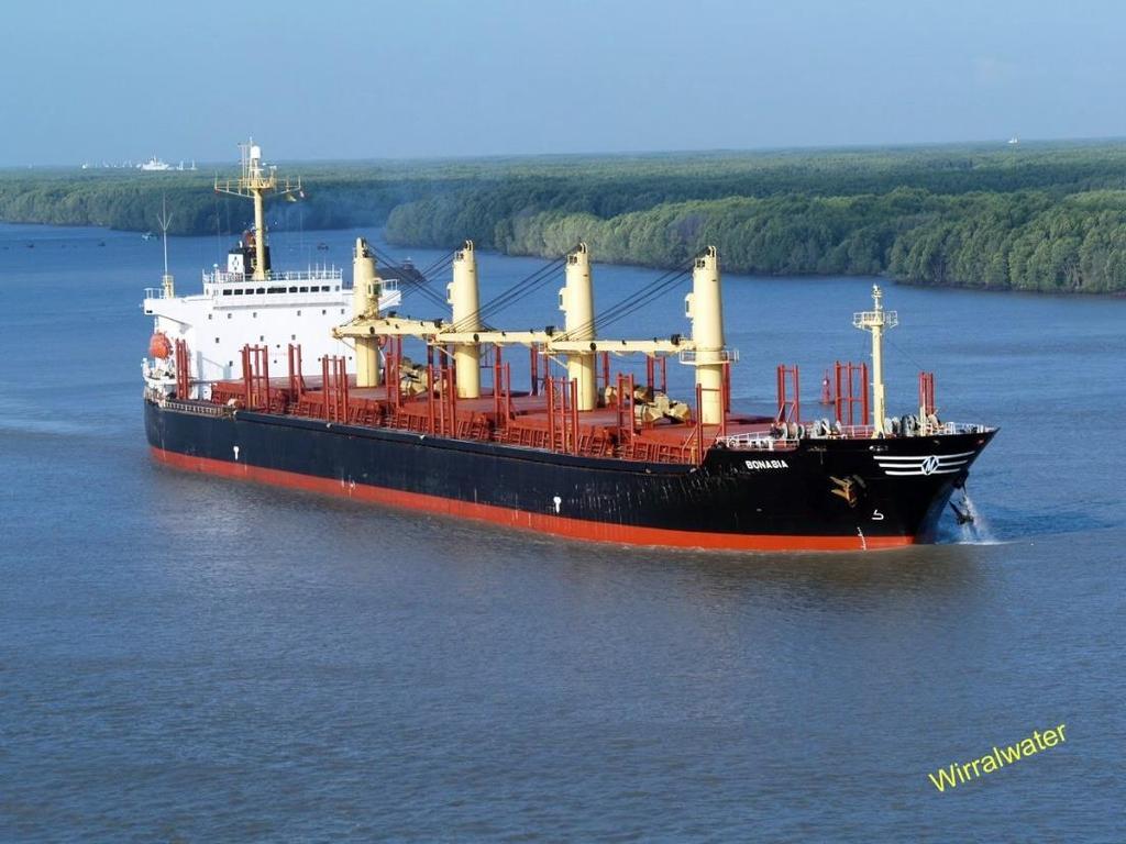 Πλοία γενικού φορτίου (general cargo) Τα πλοία γενικού φορτίου (general cargo) μεταφέρουν ποικιλία φορτίων, όπως ξηρά /