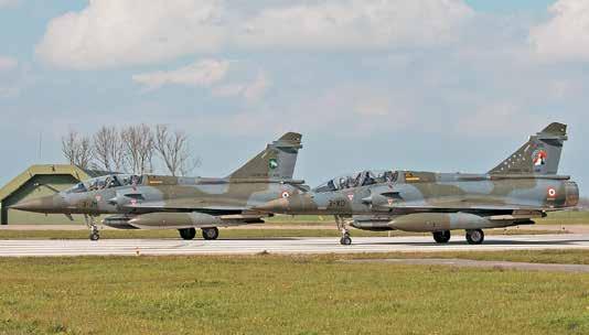 ΑΣΚΗΣΕΙΣ Frisian Flag 2016 Ένα ζευγάρι Mirage 2000D της EC 03.
