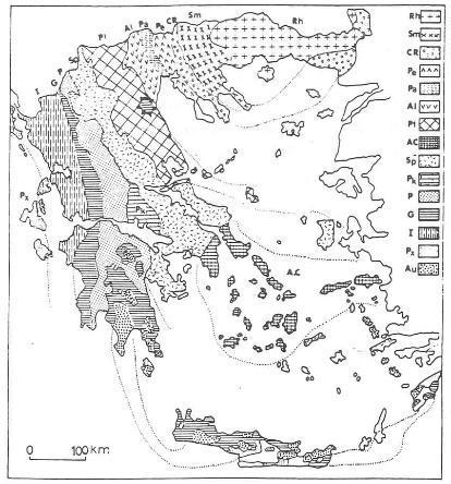 2 ΓΕΩΛΟΓΙΚΟ ΠΕΡΙΓΡΑΜΜΑ ΤΩΝ ΕΛΛΗΝΙΔΩΝ ΟΡΟΣΕΙΡΩΝ Οι ερευνητές σήμερα στηριζόμενοι στις νέες απόψεις της Θεωρίας των Λιθοσφαιρικών Πλακών δέχονται σχεδόν ομόφωνα την άποψη ότι η πλειονότητα των Αλπικών