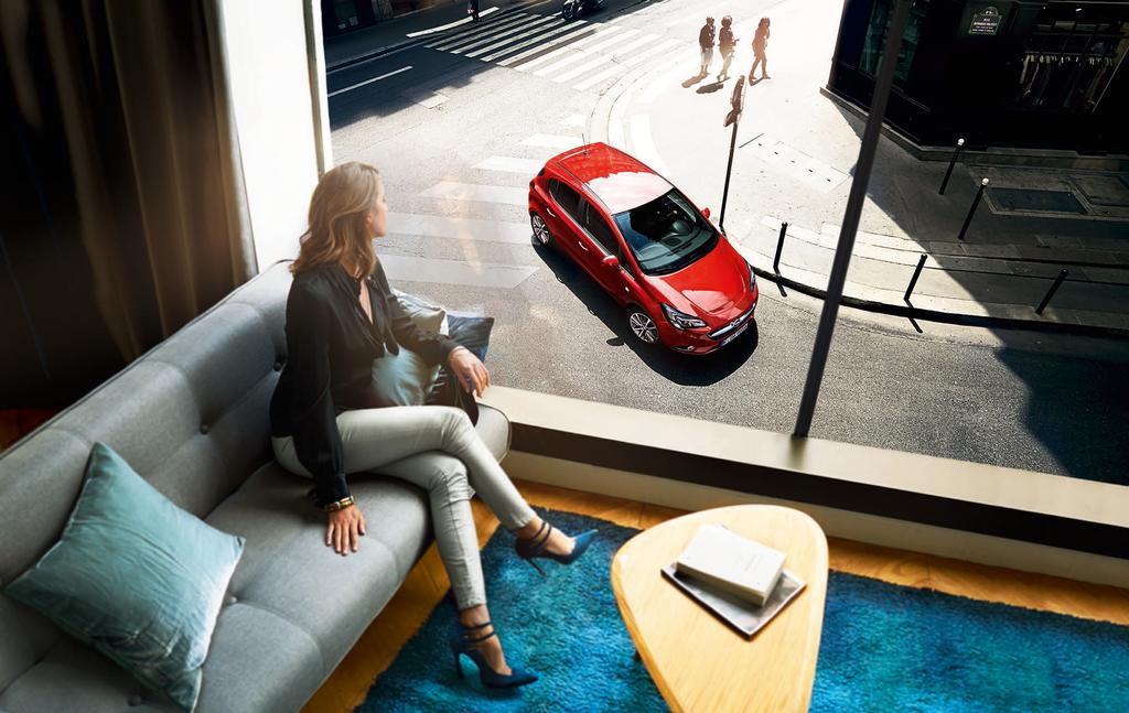 σύστημα πλοήγησης και infotainment IntelliLink, συμβατό με το Apple CarPlay και το Android Auto Κορυφαία τεχνολογία ασφάλειας με το σύστημα Opel Eye, με κάμερα εμπρός και λειτουργία προειδοποίησης