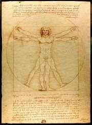 Leonardo da Vinci i Vitruvian Man 1 прст (1/4 dlana) = 1,85 cm 1 длан = 7,40 cm 1 педаљ (3 dlana) = 22,20cm 1 лакат (2 педља) = 44,50 cm 1