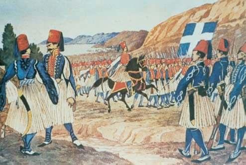 33 Αξιωματικός του Τακτικού Στρατού, 1825 ταξιδι στην ελληνικη ΙστορΙΑ Η Συνθήκη Κιουτσούκ Καϊναρτζή (Ιούλιος, 77) υπογράφτηκε μεταξύ Οθωμανικής Αυτοκρατορίας και Ρωσίας και επέτρεπε στα ελληνικά