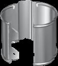 lindab cenník odkvapového systému BK - Koleno odtokového potrubia uhol 70 rozmer (mm) 87 100 120* bez DPH/ks 6,40 8,20 11,60 s DPH/ks 7,68 9,84 13,92 ks/ucelené balenie 20 20 15 SST - Tŕň k objímke