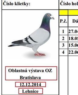 Vygenerovanie výstavnej karty: Pre vytvorenie novej karty kliknite na tlačidlo "Vytvoriť výstavnú kartu" v pravej dolnej časti okna Stiahnutie vygenerovanej karty: Generovanie karty by nemalo trvať