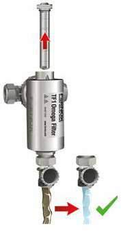 TF1 Omega Filter 22mm TF1 Omega Filter