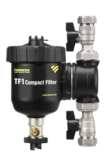 ΦΙΛΤΡΟ TF1 COMPACT Σχεδιασμένο για εγκατάσταση σε μικρούς χώρους ή σε σημεία περιορισμένης πρόσβασης, αυτό το ενδιάμεσο φίλτρο συστήματος υψηλής απόδοσης χρησιμοποιεί φιλτράρισμα με υδροκυκλωνική