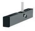 10170 Riputi (vanker) metallustele Tarvikud MP-300/SAGA, AISI 316 L Nailonrattad 10240 PLP-150/SAGA, AISI 316 L Riputusplaat Ülemine kinnitus Ukse paksus min 20 mm.