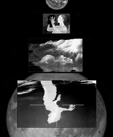 Image 19: 2017, Bardo: Life, Decay, Death, 20 x 16, archival pigment print, Marne Lucas. Infrared video stills depicting various states of life and death. Courtesy of the artist and NASA/SDO.