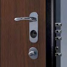 RZ98C Re codeable locking system with deadbolts operates with double bit key, nr3 keys in a sealed package and high security Euro-profile Cylinder with a defender for the external side.