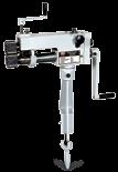 mm - plech hrúbky 5 mm - kruhový profil 13 mm Dĺžka noža 200 mm 23 kg nože