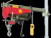 lanové navijáky, hydraulické rozpináky a zdviháky Dielňa, garáž Lanové navijáky LN-400, LN-600, LN-800, LN-1000 otočný rám (pre