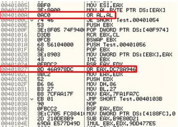 5.4Αλλαγή οδηγιών Κατά την τεχνική αλλαγής οδηγιών, το σύνολο του κώδικα παραμένει ίδιο, εκτός από οδηγίες, οι οποίες μπορούν να επαναδιατυπωθούν με άλλες οδηγίες που αποφέρουν ακριβώς το ίδιο