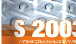 ŠTETEC STRIEKANIE S 2003 základná farba na ľahké kovy polomatná sa používa ako základný náter na ľahké a farebné kovy, napr.
