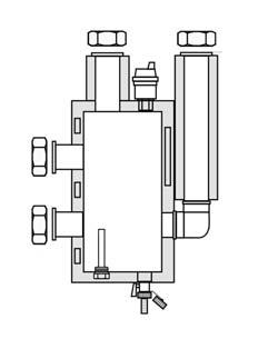Príslušenstvo tepelných čerpadiel Kompaktné inštalačné súpravy WPKI na hydraulické pripojenie sústavy s tepelným čerpadlom WPKI-RB1 súprava na hydraulické pripojenie tepelného čerpadla WPF 20-66