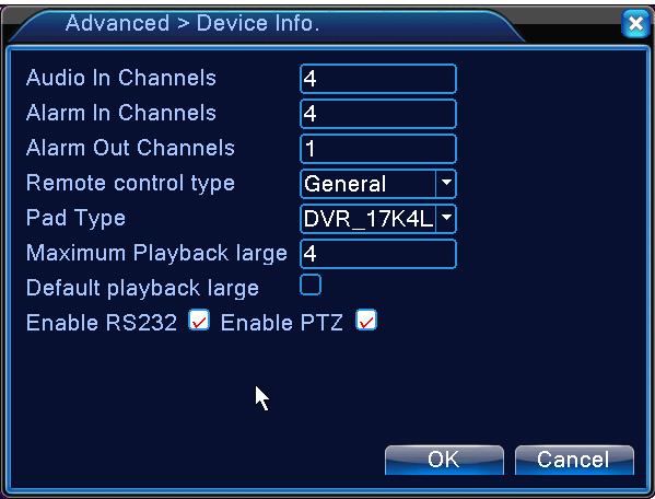 Obr. 4.56 Informácie o zariadení 4.5.9 Import / Export Používatelia môžu exportovať informácie protokolu a konfiguračný súbor zo zariadenia na pripojený flash disk.