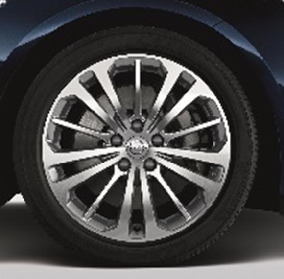 black Diamond Cut µε ελαστικά R77-245/35R20 XL 95Y BW HW4, ΜΟΝΟ για κινητήρες 2.0 DTR, 2.0 DTH, 2.