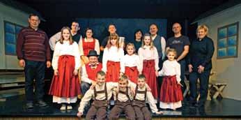 Ljubiteljska kultura 15 Za Kulturno društvo Tuhinj ni meja Kulturno društvo Tuhinj je v letu 2012 praznovalo 60-letnico delovanja, kar pa ne pomeni, da kulturnega utripa v kraju prej ni bilo.