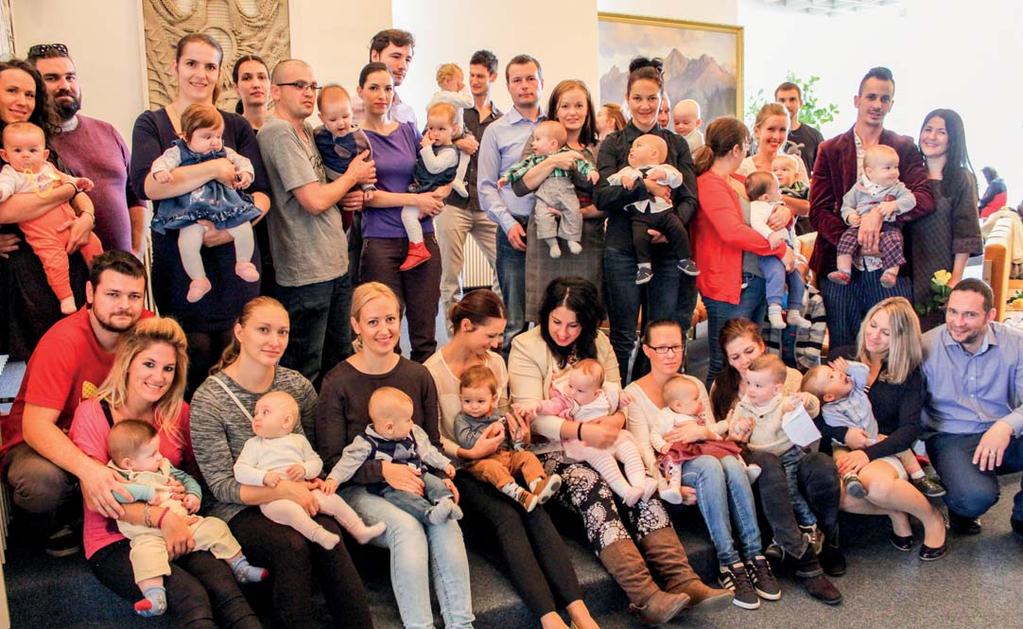 Spolu bolo pozvaných 156 jubilantov, všetci však nemohli prísť.