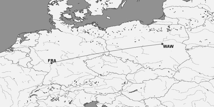 Η διαφορά στην τιμή οφείλεται στη διαφορά στην απόσταση. Μεγάλο μέρος της πτήσης πραγματοποιείται στον εναέριο χώρο των ΗΠΑ.