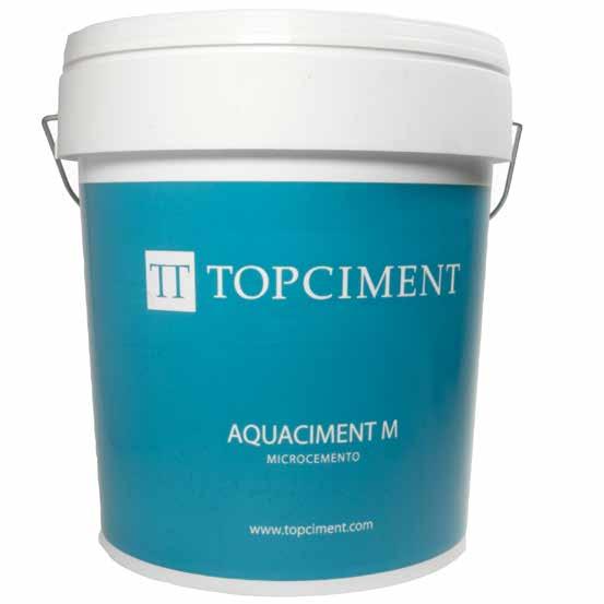 AQUACIMENT XL AQUACIMENT M Πατητή τσιμεντοκονία βάσης. Μπορεί επίσης να χρησιμοποιηθεί ως τελική στρώση, ανάλογα με το επιθυμητό αισθητικό αποτέλεσμα.