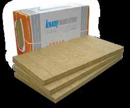 Produkty pre kontaktné zateplenie IDEÁLNA minerálna izolácia Knauf Insulation NOBASIL FKD S λ D = 0,036 W/(m.