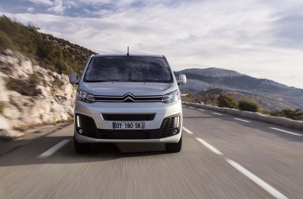ΚΟΡΥΦΑΙΟΙ ΚΙΝΗΤΗΡΕΣ Το CITROËN SPACETOURER διατίθεται με τέσσερις κινητήρες τεχνολογίας BlueHDi.