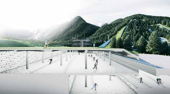 Gradnja tekaškega centra v Nordijskem centru Planica je bila za nas pomemben in zahteven projekt.