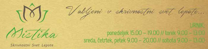 Oglasi Privoščimo telesu zimsko spanje Časi, ko je masaža za marsikoga predstavljala nadstandard, so mimo. Masaža je danes za mnoge že način življenja.