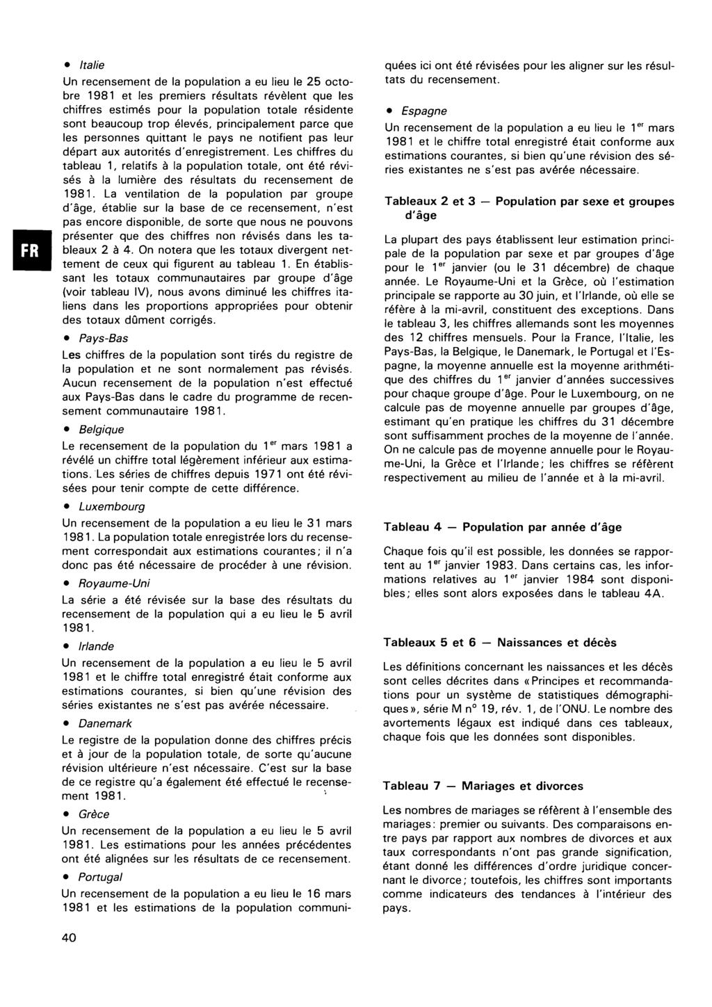 /ra/ze Un recensement de la population a eu lieu le octobre et les premiers résultats révèlent que les chiffres estimés pour la population totale résidente sont beaucoup trop élevés, principalement