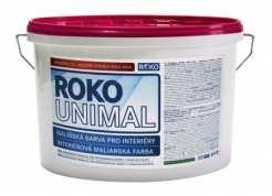 belosť 95 %, spotreba 11m 2 /kg 15 40 40 12 kg/ bal pal Nákupná cena bez DPH 3282-04 3282-08 3282-15 3282-40 Rokounimal PLUS univerzálna maliarska farba, zvýšená belosť, spotreba 5-6 m 2 /kg