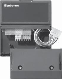 5 Funkčné moduly pre rozšírenie regulačného systému 5.5 Plynový modul GM10 Schéma zapojenia Obr. 41 Plynový modul GM10 6 720 645 180-24.